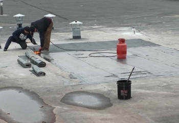 Відновлення покрівлі після удару БПЛА