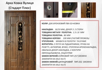 Стандарт плюс, Арка з Ковкою, вулиця
