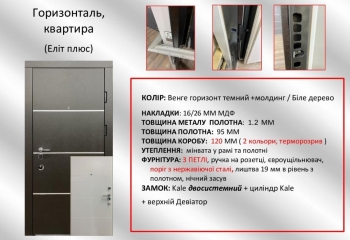 Еліт плюс, Горизонталь, 2 контури, квартира