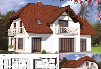 Будинок 220м2: 7 кімнат, кухня, клодова, їдальня, 2 ванні, котельня, гараж, гардероб