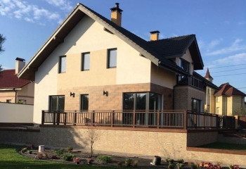 Будівництво будинку 117 м2